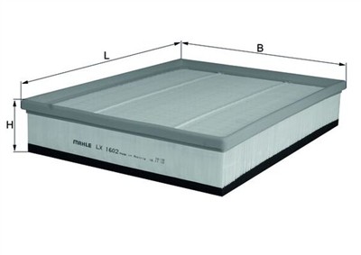 MAHLE ORIGINAL LX 1602 Číslo výrobce: 76693477. EAN: 4009026501924.