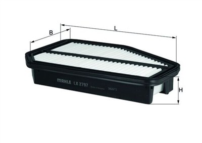 MAHLE ORIGINAL LX 2797 Číslo výrobce: 70511328. EAN: 4009026726150.