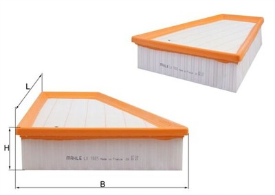 MAHLE ORIGINAL LX 1885 Číslo výrobce: 70345871. EAN: 4009026509951.