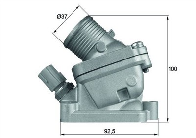MAHLE ORIGINAL TH 36 90D Číslo výrobce: 70594655. EAN: 4009026922712.