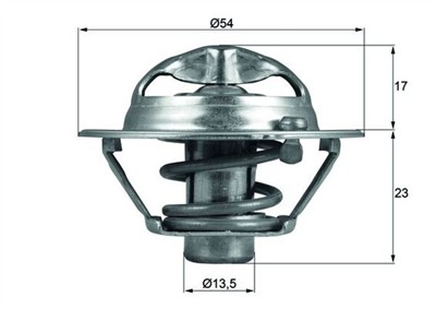 MAHLE ORIGINAL TX 118 82D Číslo výrobce: 72352267. EAN: 4009026933374.