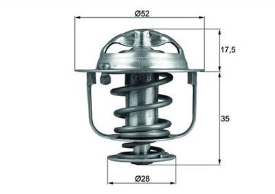 MAHLE ORIGINAL TX 119 82D Číslo výrobce: 72352274. EAN: 4009026933381.