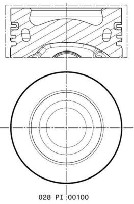 MAHLE ORIGINAL 028 PI 00100 002 Číslo výrobce: 56 15908 1. EAN: 4009026931196.