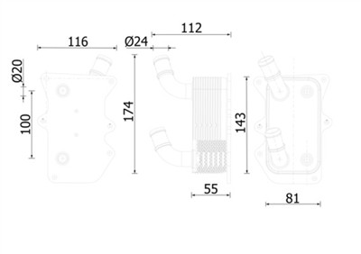 MAHLE ORIGINAL CLC 276 000S Číslo výrobce: 72521666. EAN: 4057635187640.