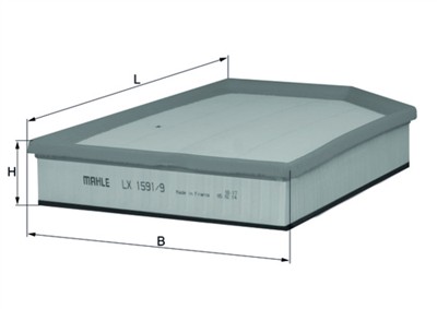 MAHLE ORIGINAL LX 1591/9 Číslo výrobce: 70578350. EAN: 4009026886632.