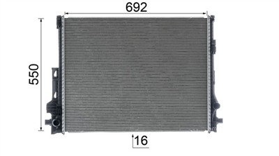 MAHLE ORIGINAL CR 2607 000P Číslo výrobce: 72524168. EAN: 4057635190206.