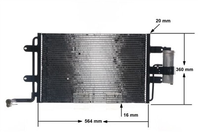 MAHLE ORIGINAL AC 180 000S Číslo výrobce: 351036384. EAN: 4057635019170.