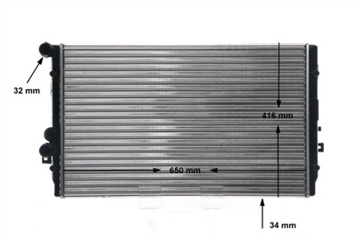 MAHLE ORIGINAL CR 854 001S Číslo výrobce: 8MK 376 735-365. EAN: 4057635090353.