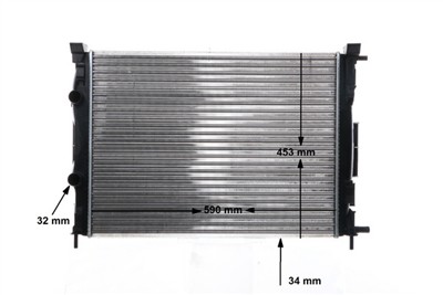 MAHLE ORIGINAL CR 41 000S Číslo výrobce: 376700684. EAN: 4057635080163.