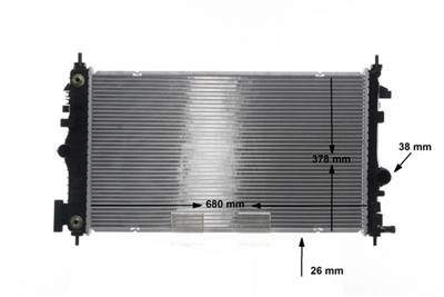 MAHLE ORIGINAL CR 1103 000S Číslo výrobce: 376754364. EAN: 4057635093026.