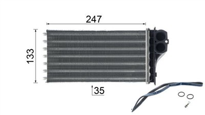 MAHLE ORIGINAL AH 193 000P Číslo výrobce: 8FH 351 315-551. EAN: 4057635046923.