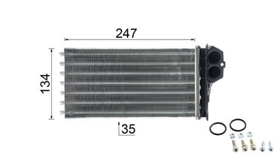 MAHLE ORIGINAL AH 194 000P Číslo výrobce: 351315561. EAN: 4057635046930.