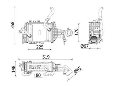 MAHLE ORIGINAL CI 665 000P Číslo výrobce: 72535532. EAN: 4057635211376.