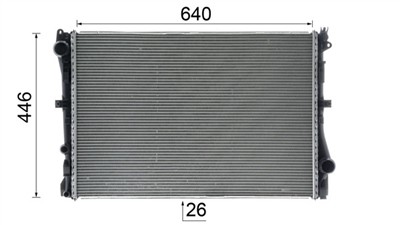 MAHLE ORIGINAL CR 2101 000P Číslo výrobce: 376908101. EAN: 4057635103435.