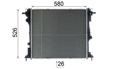 MAHLE ORIGINAL CR 2587 000P Číslo výrobce: 72523137. EAN: 4057635188944.