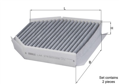 MAHLE ORIGINAL LAK 278/S Číslo výrobce: 76787196. EAN: 4009026504260.