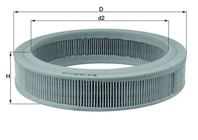 MAHLE ORIGINAL LX 108 Číslo výrobce: 77830342. EAN: 4009026010006.