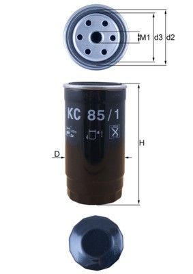 MAHLE ORIGINAL KC 85/1 Číslo výrobce: 78537771. EAN: 4009026203460.