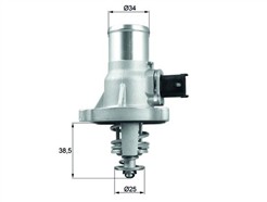 MAHLE ORIGINAL TM 41 105