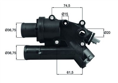 MAHLE ORIGINAL TH 46 83 Číslo výrobce: 72366271. EAN: 4009026936405.