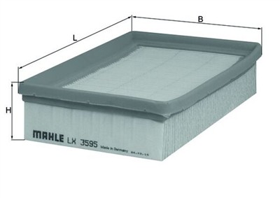 MAHLE ORIGINAL LX 3595 Číslo výrobce: 72339852. EAN: 4009026929544.