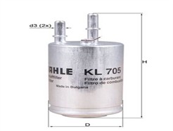 MAHLE ORIGINAL KL 705
