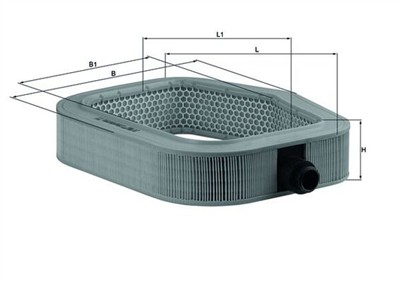 MAHLE ORIGINAL LX 990 Číslo výrobce: 78520967. EAN: 4009026203026.