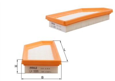 MAHLE ORIGINAL LX 5595 Číslo výrobce: 72534224. EAN: 4057635210133.