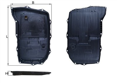 MAHLE ORIGINAL HX 255 Číslo výrobce: 72550972. EAN: 4057635219112.