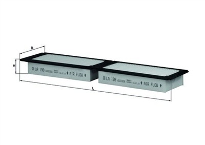 MAHLE ORIGINAL LA 198 Číslo výrobce: 76417836. EAN: 4009026506479.