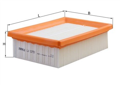 MAHLE ORIGINAL LX 5791 Číslo výrobce: 72552385. EAN: 4057635220088.