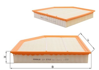 MAHLE ORIGINAL LX 5783 Číslo výrobce: 72547837. EAN: 4057635218542.