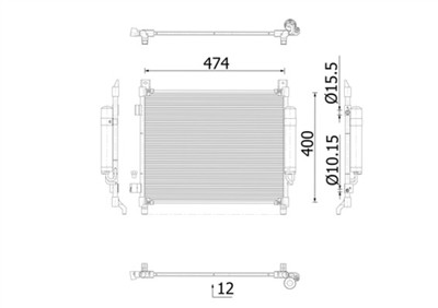 MAHLE ORIGINAL AC 1027 000S Číslo výrobce: 72514474. EAN: 4057635175364.