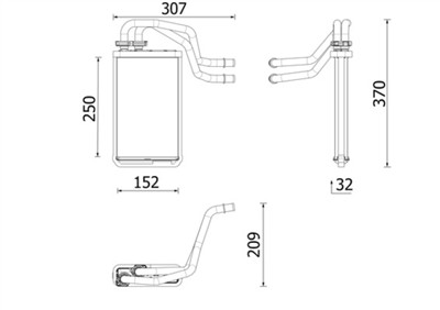 MAHLE ORIGINAL AH 335 000P Číslo výrobce: 72564877. EAN: 4057635231879.