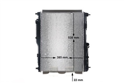 MAHLE ORIGINAL CR 1181 000S Číslo výrobce: 8MK 376 756-304. EAN: 4057635093996.
