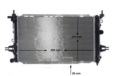 MAHLE ORIGINAL CR 2105 000S Číslo výrobce: 8MK 376 908-204. EAN: 4057635103473.