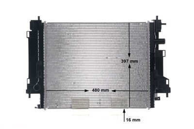MAHLE ORIGINAL CR 2242 000S Číslo výrobce: 8MK 376 908-694. EAN: 4057635128889.