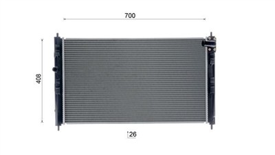 MAHLE ORIGINAL CR 2237 000S Číslo výrobce: 8MK 376 908-634. EAN: 4057635128834.