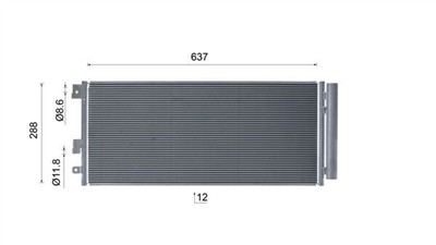 MAHLE ORIGINAL AC 1102 000S Číslo výrobce: 72530724. EAN: 4057635200974.
