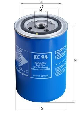 MAHLE ORIGINAL KC 94 Číslo výrobce: 79820994. EAN: 4009026096765.