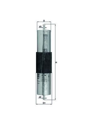 MAHLE ORIGINAL KL 66 Číslo výrobce: 78741548. EAN: 4009026030103.