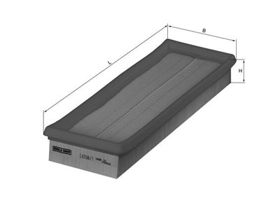 MAHLE ORIGINAL LX 704/1 Číslo výrobce: 70328165. EAN: 4009026509487.