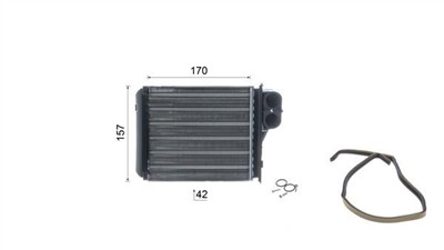 MAHLE ORIGINAL AH 333 000S Číslo výrobce: 72563875. EAN: 4057635230025.