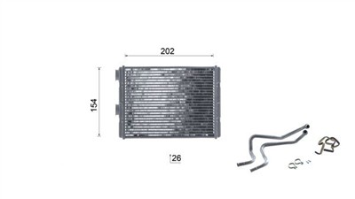 MAHLE ORIGINAL AH 327 000S Číslo výrobce: 72563700. EAN: 4057635229685.