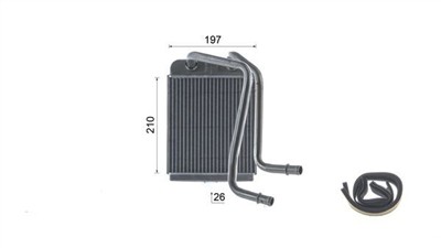 MAHLE ORIGINAL AH 332 000S Číslo výrobce: 72563805.