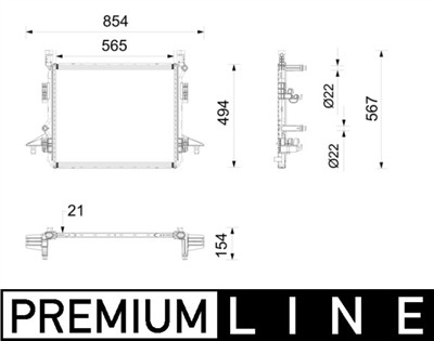 MAHLE ORIGINAL CRE 10 000P Číslo výrobce: 72571932. EAN: 4057635239974.