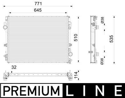 MAHLE ORIGINAL CR 2787 000P Číslo výrobce: 72574226. EAN: 4057635243087.