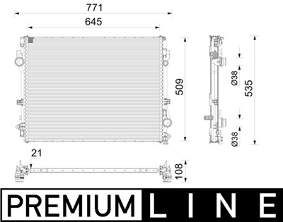 MAHLE ORIGINAL CR 2777 000P Číslo výrobce: 72573172. EAN: 4057635241632.