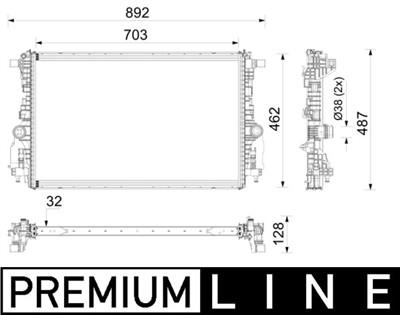 MAHLE ORIGINAL CR 2775 000P Číslo výrobce: 72572935. EAN: 4057635241526.