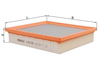 MAHLE ORIGINAL LX 2108 Číslo výrobce: 72569038. EAN: 4009026717332.